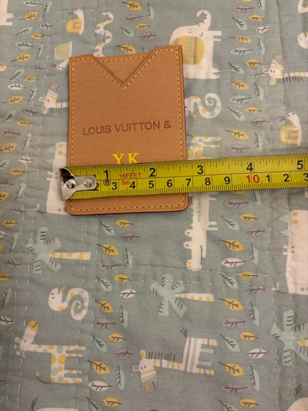 Louis Vuitton vachetta card